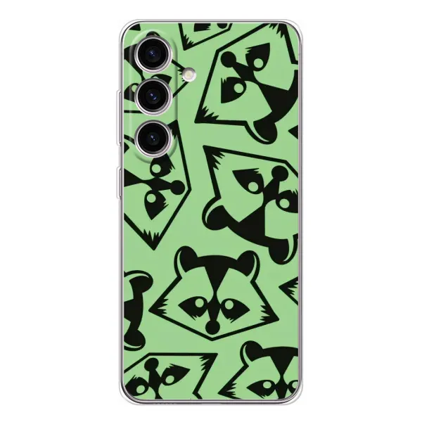 Чехол с рисунком «Мордочки Енота» для Samsung Galaxy S26 Чехол с рисунком «Мордочки Енота» для Samsung Galaxy S26