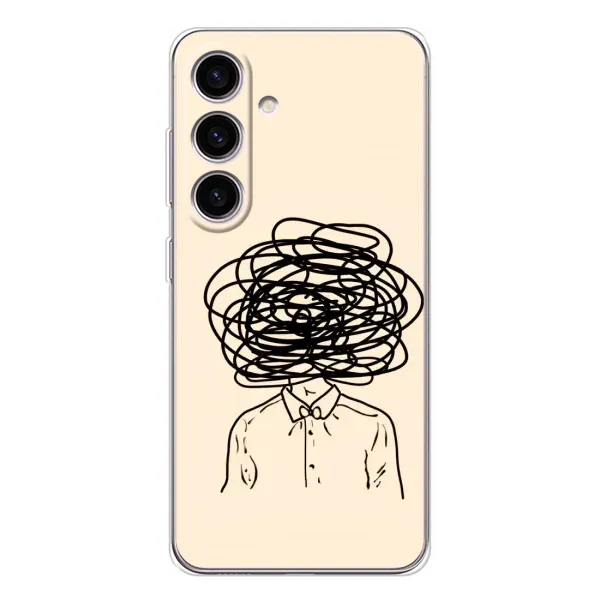 Чехол с рисунком «Мысли» для Samsung Galaxy S26