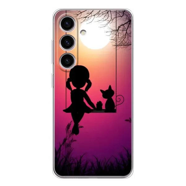 Чехол с рисунком «На качели» для Samsung Galaxy S26 Чехол с рисунком «На качели» для Samsung Galaxy S26