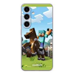 Чохли для Samsung Galaxy S26 (Персонажі МайнКрафт) (На коні)