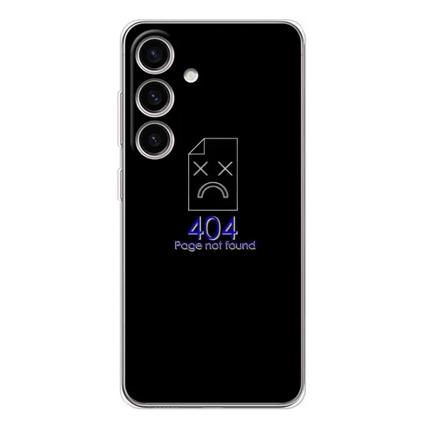 Чехол с рисунком «Ошибка 404» для Samsung Galaxy S26