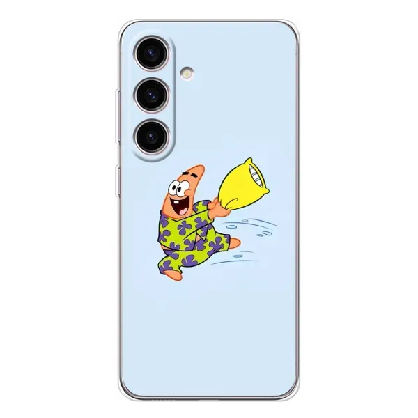 Чехол с рисунком «Патрик с подушкой» для Samsung Galaxy S26