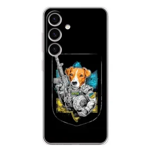 Чехол с принтом для Samsung Galaxy S26 (Патрон Воин)