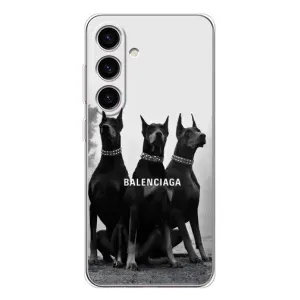 Чехол ДОБЕРМАН для Samsung Galaxy S26 (Три добермана)