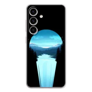 Летний Чехол на Samsung Galaxy S26 (Синий Водопад)