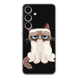 Чехол на тематику: Коты для Samsung Galaxy S26 (Взгляд кота)