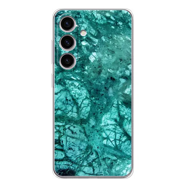 Чехол с рисунком «Зеленый мрамор» для Samsung Galaxy S26 Чехол с рисунком «Зеленый мрамор» для Samsung Galaxy S26