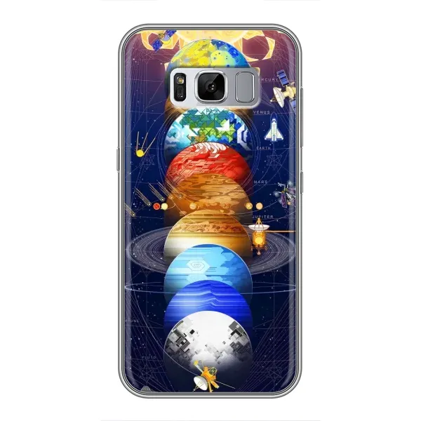 Чехол с рисунком «Арт планети» для Samsung Galaxy S8 Plus (G955)