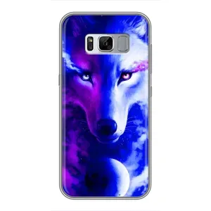 Чехол с Волком на Samsung Galaxy S8 Plus, G955 (Арт-Волк)