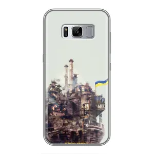 Чехлы на военную тематику для Samsung Galaxy S8 Plus, G955 (Азовсталь)