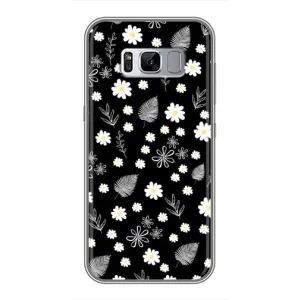 Чохли з тематикою "КВІТИ" на Samsung Galaxy S8 Plus, G955 (цвітіння на чорному)