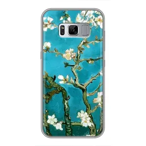 Чехол с принтом САКУРЫ на Samsung Galaxy S8 Plus, G955 (Цветение Сакуры)