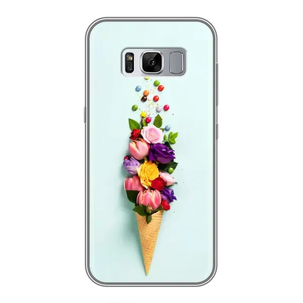 Чехол с рисунком «Цветок-мороженное» для Samsung Galaxy S8 Plus (G955) Чехол с рисунком «Цветок-мороженное» для Samsung Galaxy S8 Plus (G955)