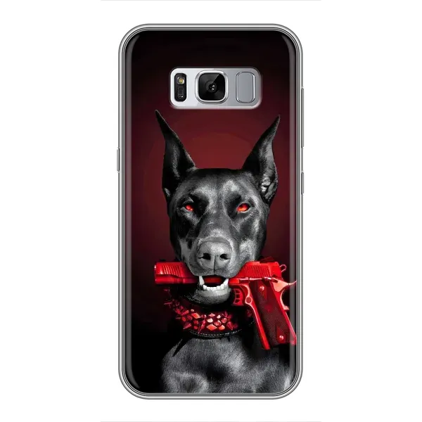 Чехол с рисунком «Доберман злой» для Samsung Galaxy S8 Plus (G955) Чехол с рисунком «Доберман злой» для Samsung Galaxy S8 Plus (G955)