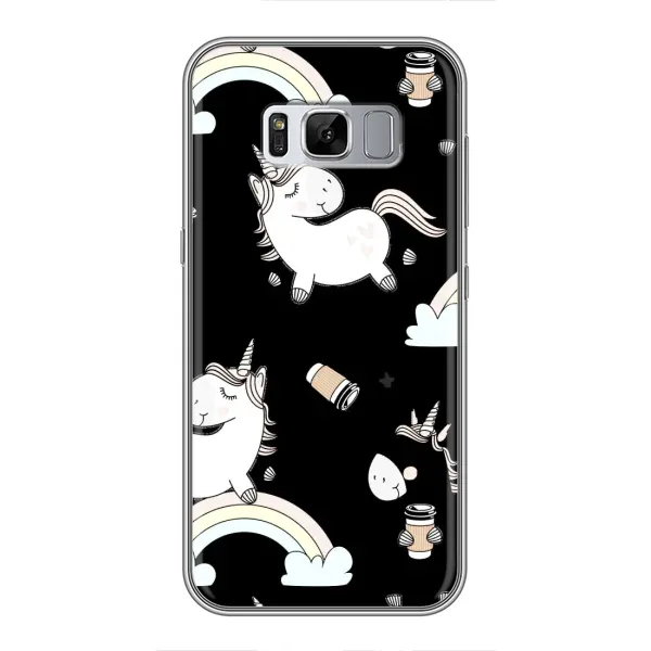 Чехол с рисунком «Единорог с кофе» для Samsung Galaxy S8 Plus (G955) Чехол с рисунком «Единорог с кофе» для Samsung Galaxy S8 Plus (G955)