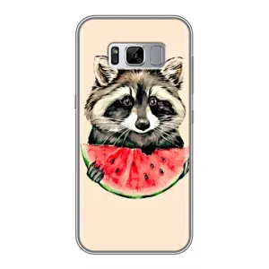 Силіконовий Чохол з Энотами на Samsung Galaxy S8 Plus, G955 (Єнот)