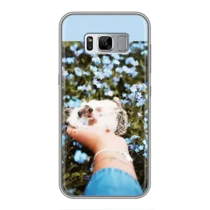 Чохли з зображенням різних тварин на Samsung Galaxy S8 Plus, G955 (Їжачок в руці)