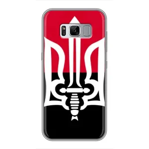 Чехлы УПА (Красно-Чёрный) на Samsung Galaxy S8 Plus, G955 (Герб Украины)