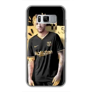 Силиконовый Чехол Samsung Galaxy S8 Plus, G955 (Gold Neymar)
