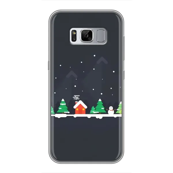 Чехол с рисунком «Город зимний» для Samsung Galaxy S8 Plus (G955) Чехол с рисунком «Город зимний» для Samsung Galaxy S8 Plus (G955)