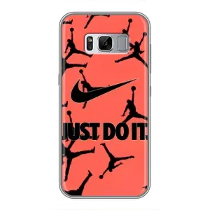 Силіконовый Чохол Nike Air Jordan на Самсунг С8 Плюс