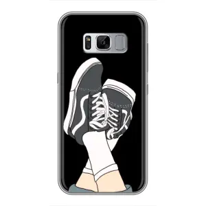 Чехол с Прикольным принтом на Samsung Galaxy S8 Plus, G955 (Кеды)