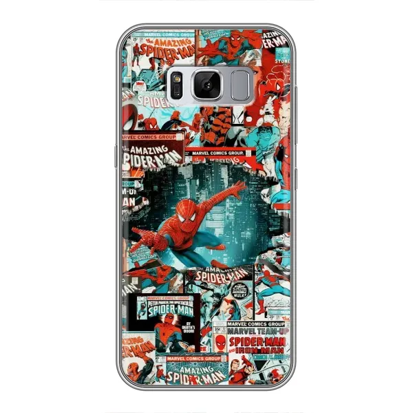 Чехол с рисунком «Комиксы Человек Паук» для Samsung Galaxy S8 Plus (G955) Чехол с рисунком «Комиксы Человек Паук» для Samsung Galaxy S8 Plus (G955)