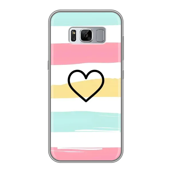 Чехол с рисунком «Красивое сердечко» для Samsung Galaxy S8 Plus (G955)