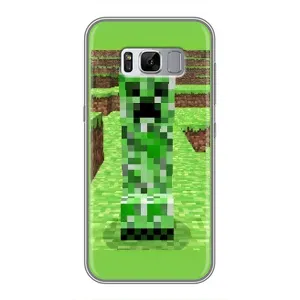 Чохли для Samsung Galaxy S8 Plus, G955 (Персонажі МайнКрафт) (Кріпер 2)