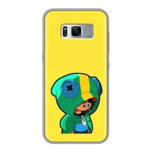 Чохол Бравл Старс для Samsung Galaxy S8 Plus, G955 (Леон (LEON))