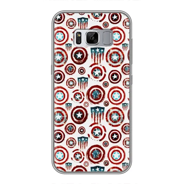 Чехол с рисунком «Марвел щиты» для Samsung Galaxy S8 Plus (G955) Чехол с рисунком «Марвел щиты» для Samsung Galaxy S8 Plus (G955)
