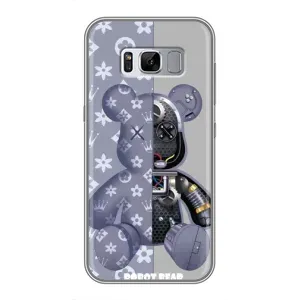 Силіконовий чохол для Samsung Galaxy S8 Plus, G955 (Ведмідь Louis Vuitton)