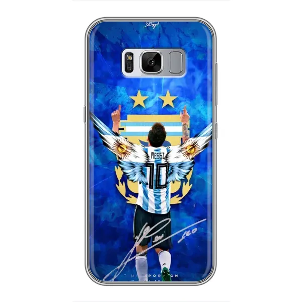 Чехол с рисунком «Месси Аргентина» для Samsung Galaxy S8 Plus (G955) Чехол с рисунком «Месси Аргентина» для Samsung Galaxy S8 Plus (G955)