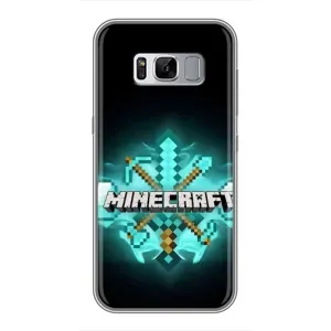 Чохол майнкрафт для Samsung Galaxy S8 Plus, G955 (MineCraft 2)