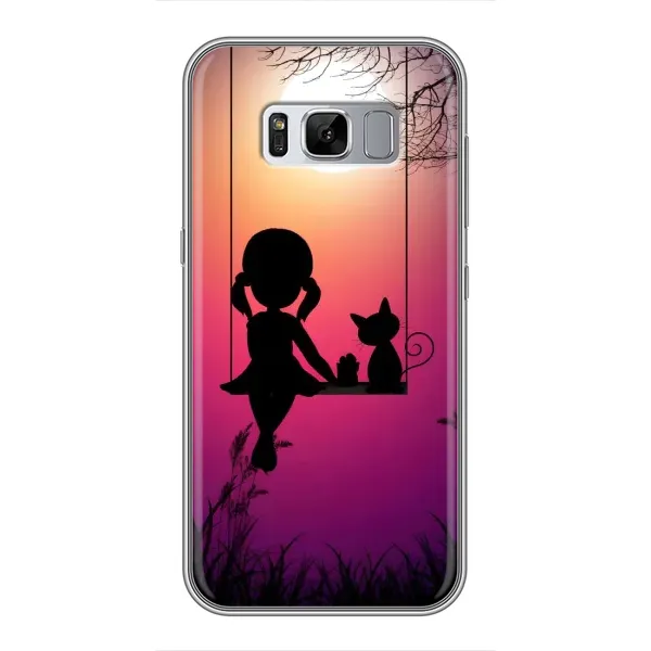Чехол с рисунком «На качели» для Samsung Galaxy S8 Plus (G955) Чехол с рисунком «На качели» для Samsung Galaxy S8 Plus (G955)