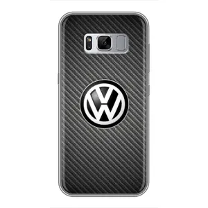 Чехол "Фольксваген" для Samsung Galaxy S8 Plus, G955 (На карбоне)