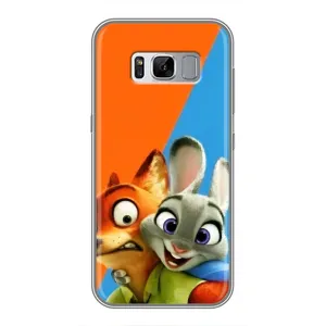 Чехлы ЗВЕРОПОЛИС для Samsung Galaxy S8 Plus, G955 (Ник и Хопс)