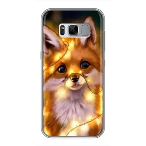 Чохол з Лисичкою для Samsung Galaxy S8 Plus, G955 (Новорічне лисеня)