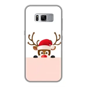 Чохол Санта Клаус для Samsung Galaxy S8 Plus, G955 (Оленя)
