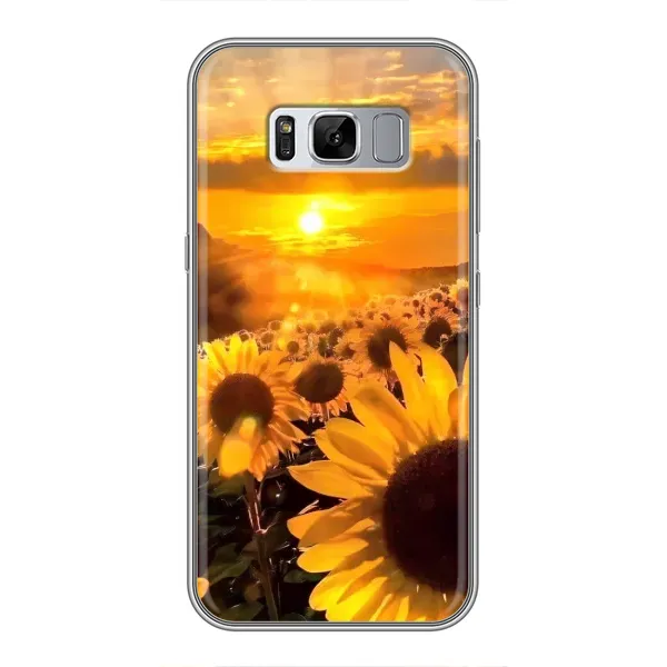 Чехол с рисунком «поле подсолнухов» для Samsung Galaxy S8 Plus (G955)