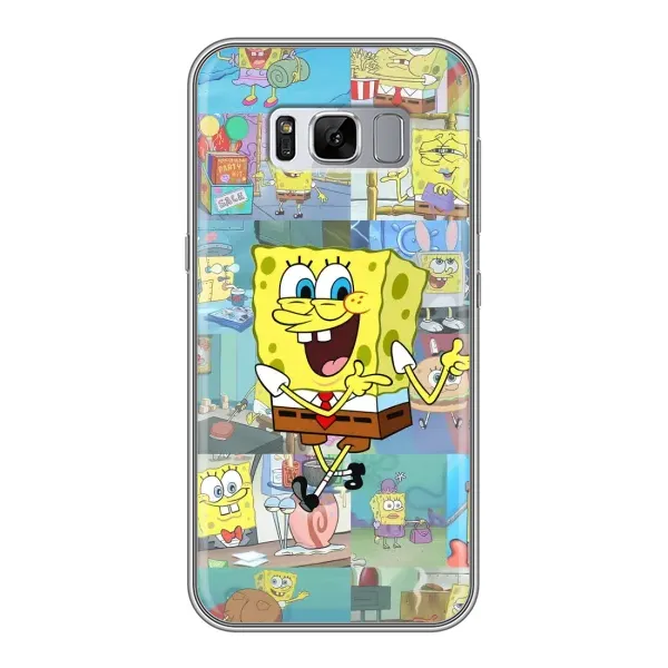 Чехол с рисунком «Радостный Спанч Боб» для Samsung Galaxy S8 Plus (G955) Чехол с рисунком «Радостный Спанч Боб» для Samsung Galaxy S8 Plus (G955)