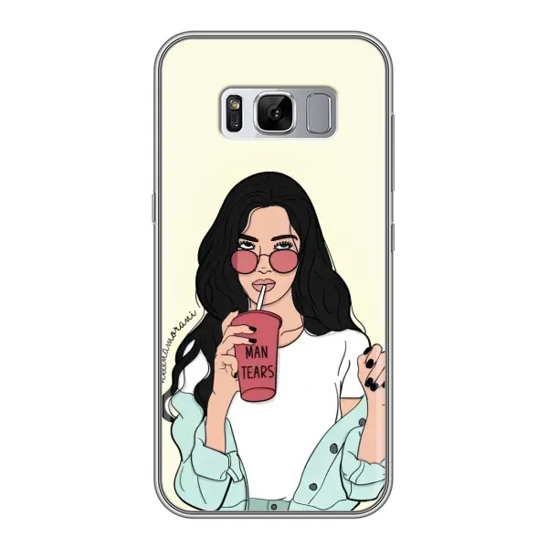 Чехол с рисунком «С напитком» для Samsung Galaxy S8 Plus (G955) Чехол с рисунком «С напитком» для Samsung Galaxy S8 Plus (G955)