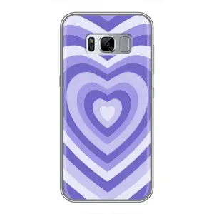Чохли з тематикою "Маленькі Сердчеки" на Samsung Galaxy S8 Plus, G955 (Серце фіолет)