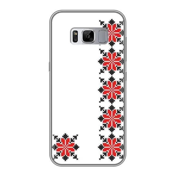 Чехол с рисунком «Силуэт вышиванки» для Samsung Galaxy S8 Plus (G955) Чехол с рисунком «Силуэт вышиванки» для Samsung Galaxy S8 Plus (G955)