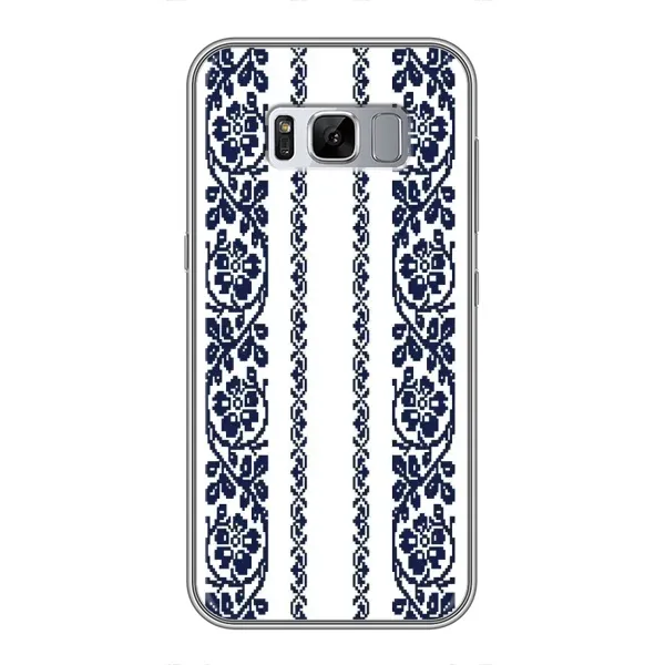 Чехол с рисунком «Синяя вышиванка» для Samsung Galaxy S8 Plus (G955) Чехол с рисунком «Синяя вышиванка» для Samsung Galaxy S8 Plus (G955)