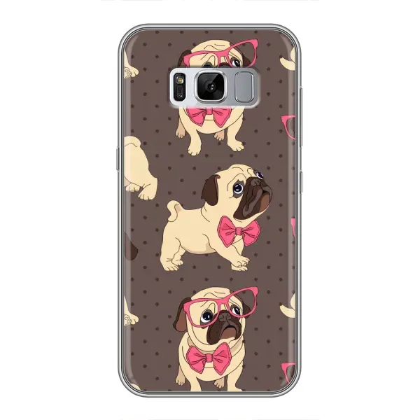 Чехол с рисунком «Собачки Мопсики» для Samsung Galaxy S8 Plus (G955) Чехол с рисунком «Собачки Мопсики» для Samsung Galaxy S8 Plus (G955)