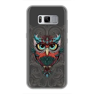 Чохли з принтом СОВИ для Samsung Galaxy S8 Plus, G955 (Сова на сірому)