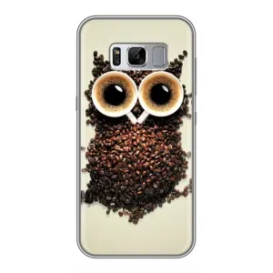 Чохли з принтом СОВИ для Samsung Galaxy S8 Plus, G955 (Сова з зерен кави)