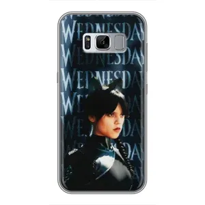 Чехлы с принтом Уэнсдей на Samsung Galaxy S8 Plus, G955 (Уэнздей с ушками)