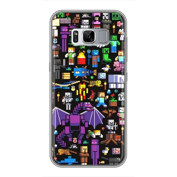 Чехол с рисунком «Все персонажи» для Samsung Galaxy S8 Plus (G955)